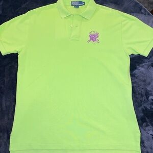 Mens medium lime green Polo Ralph Lauren pullover